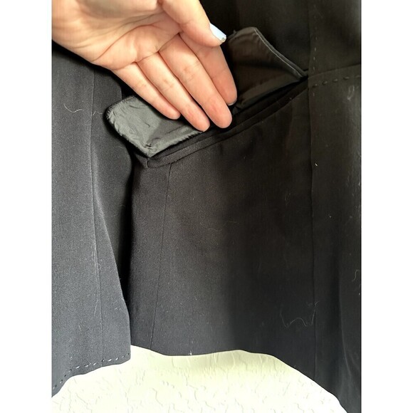 Lane Bryant Woman's Black Blazer Size 18 Career Work Formal Office Modern - Picture 11 of 15